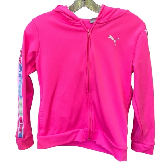 Puma - Hot Pink ZipUp - Picture 1 of 4